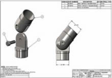 316 Stainless Adjustable Elbow