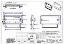 Rectangular Rail End 